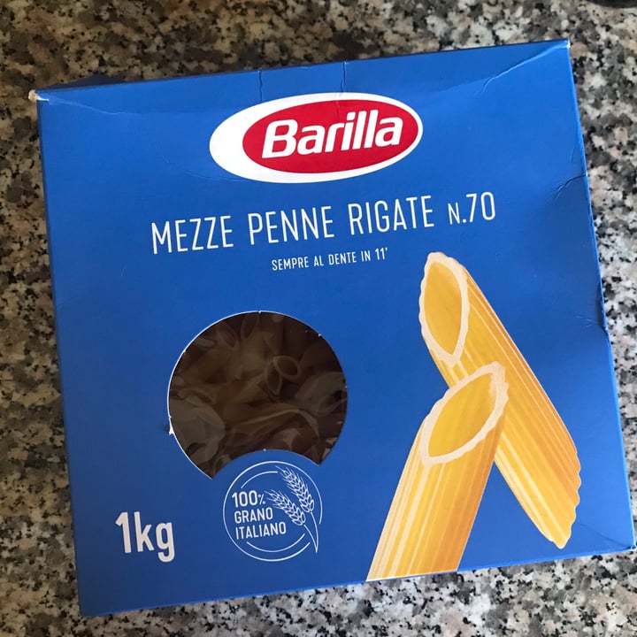 photo of Barilla Integrale mezze penne rigate shared by @glottaveg93 on  31 Aug 2021 - review