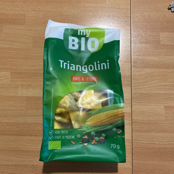 review photo of My Bio Triangolini Di Mais E Legumi shared by @loredana70 on 21 Apr 2021 - review