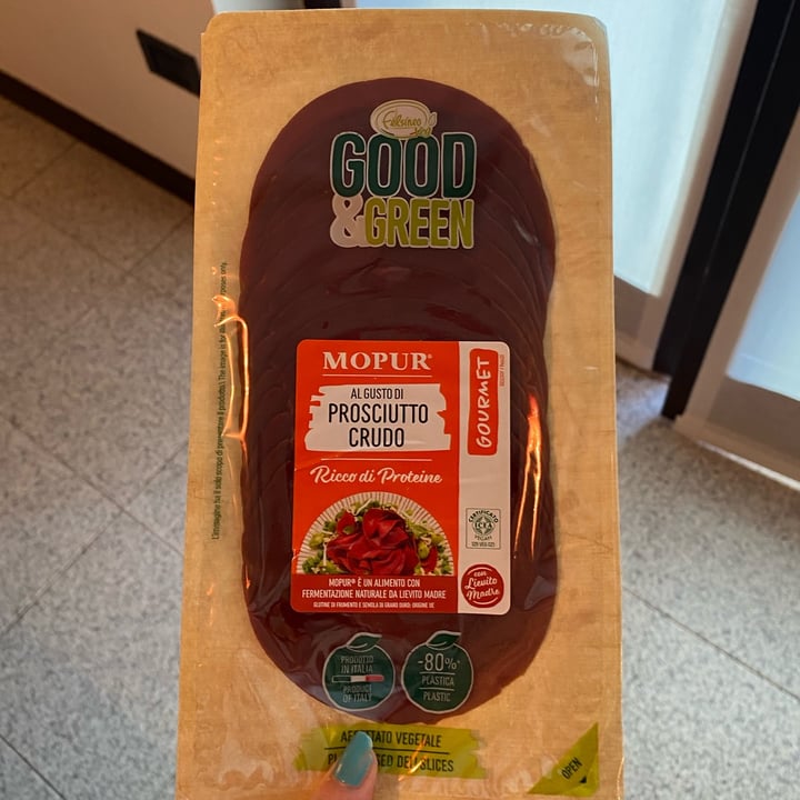 review photo of Good and green Mopur Al gusto Di Prosciutto Crudo shared by @camomillaaa on 12 Jun 2022 - review