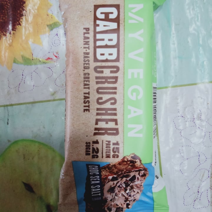 photo of MYVEGAN Carb Crusher - Chocolate Sea Salt shared by @veganspicegirl on  14 Mar 2021 - review