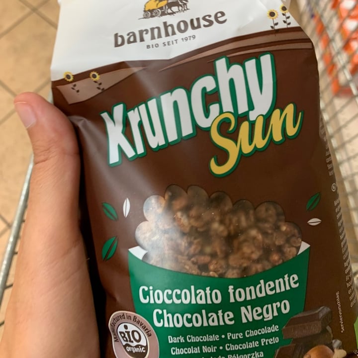 photo of Barnhouse Krunchy Sun Cioccolato Fondente Nero shared by @aleglass on  27 Sep 2020 - review