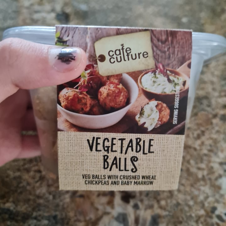 photo of Cafe culture Vegetable Balls shared by @gloomyvegan on  29 Oct 2021 - review
