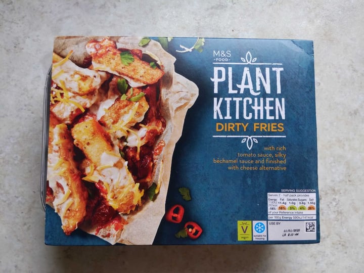 photo of Plant Kitchen (M&S) Dirty Fries shared by @mxthkn on  01 Apr 2020 - review