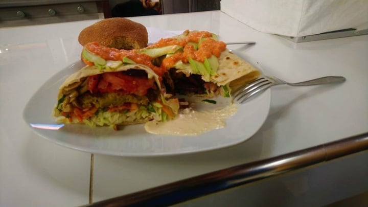 review photo of Green falafel Falafel DÜRUM vegano shared by @pmolinan on 07 Jan 2020 - review