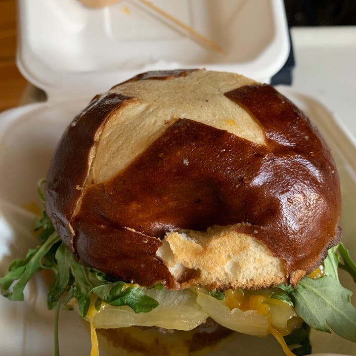 review photo of Empanology Vegan chopped cheese sandwich shared by @mtorres167 on 21 Sep 2020 - review