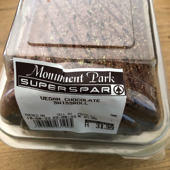 photo of Superspar Monument Park Chocolate Swiss Roll shared by @louiseloveslentils on  27 Aug 2022 - review