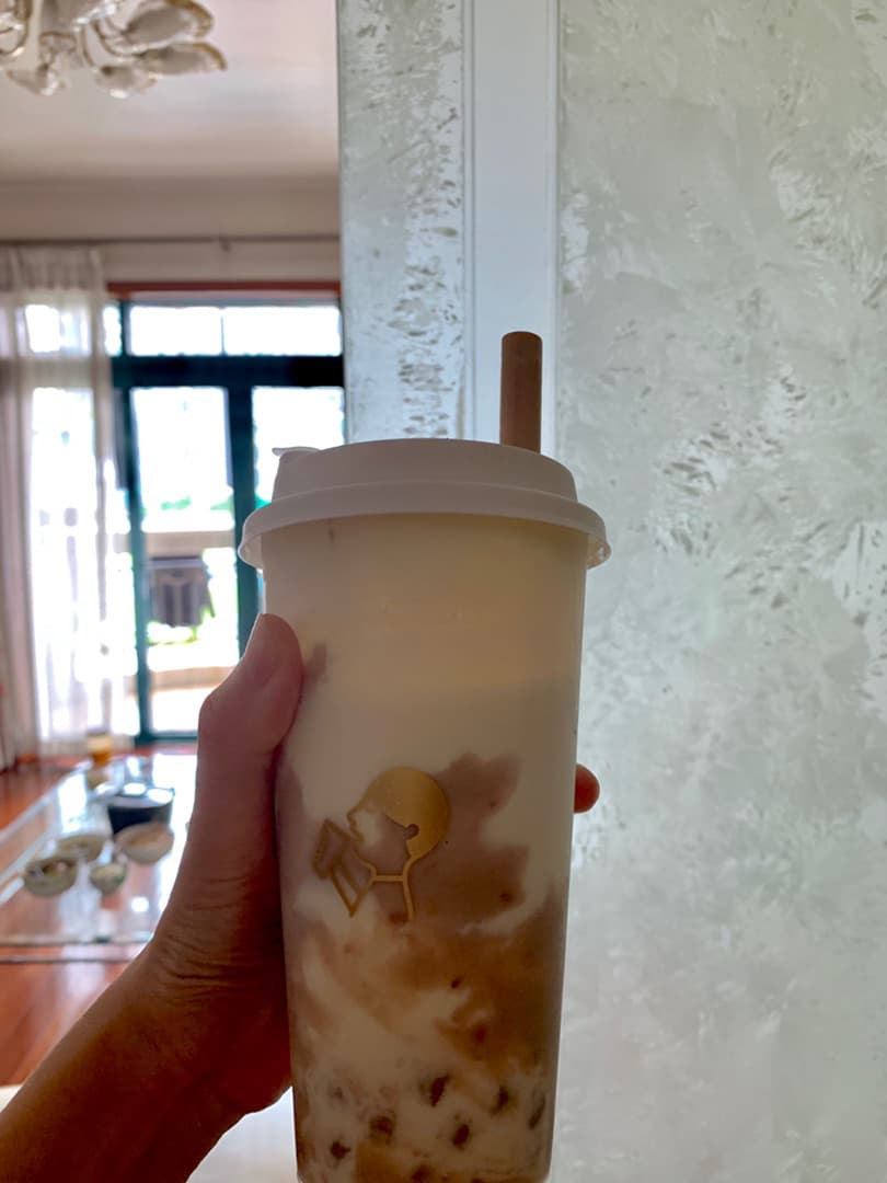芋泥波波茶（Taro Mud BoBo Tea） at 喜茶@ 来福士广场- Review by @even | abillion