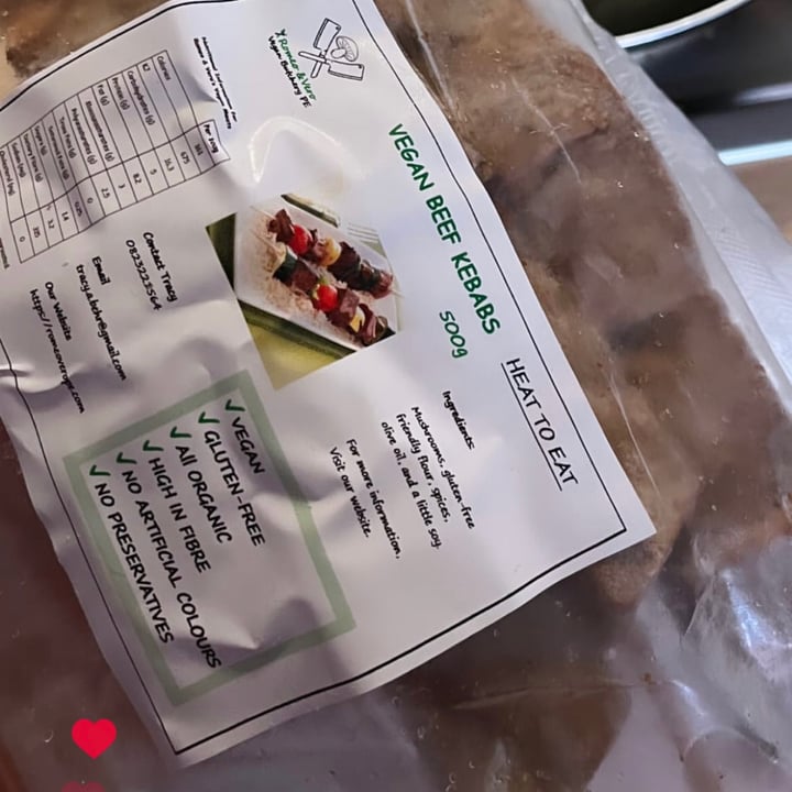 review photo of Romeo & Vero Vegan Butcherie Beef kebabs shared by @greengabby on 29 Aug 2022 - review