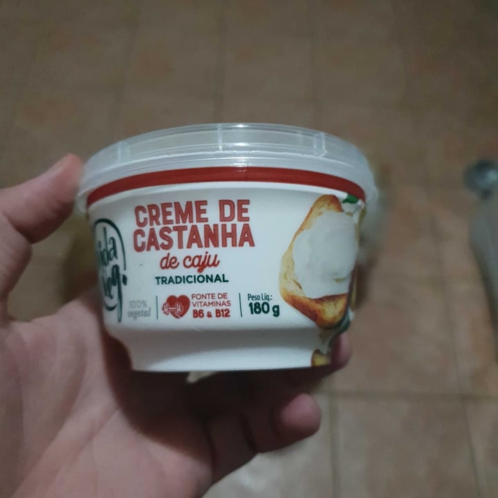 photo of Vida Veg CREME DE CASTANHA DE CAJU shared by @lillianglory on  12 Nov 2022 - review