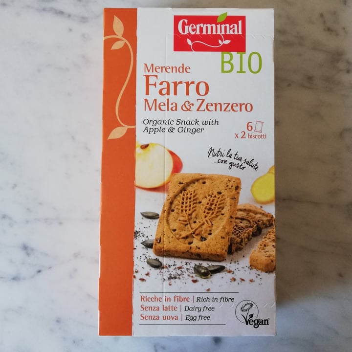 photo of Germinal Bio Merende Farro Mele & Zenzero shared by @erminia on  20 Apr 2021 - review