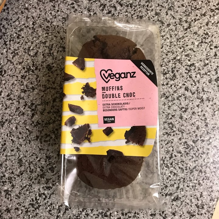 photo of Veganz Muffins Double Choc shared by @arenavegan on  17 Dec 2022 - review