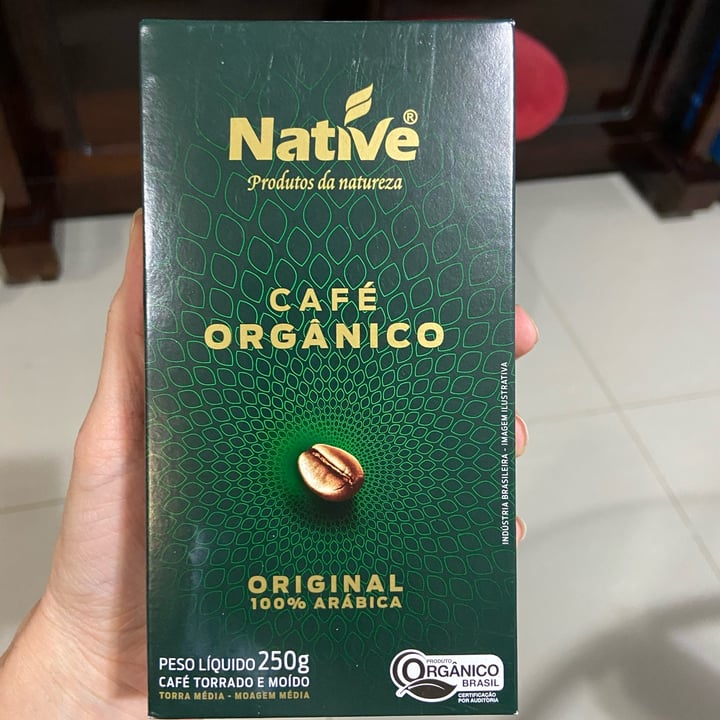 photo of Native produtos da natureza Café Orgânico Original 100% Arábica shared by @anavieira on  19 Apr 2022 - review