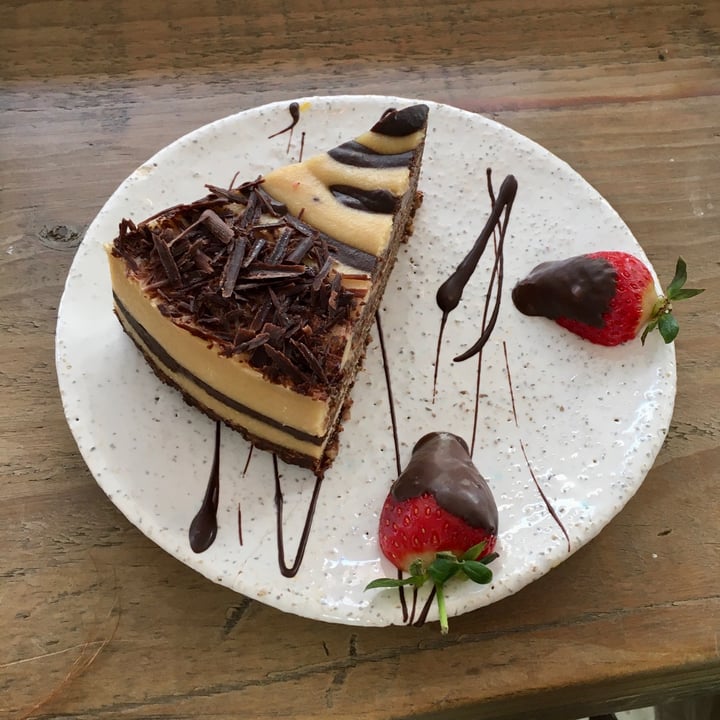 photo of The Conscious Kitchen Chocolate Orange Cheesecake shared by @annabrooke on  29 Aug 2021 - review