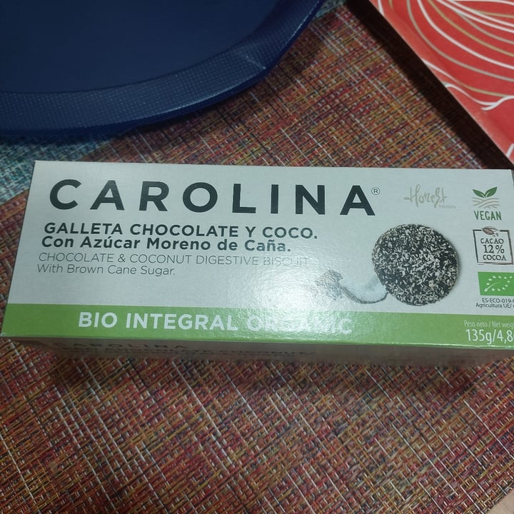 review photo of Carolina Galleta chocolate y coco shared by @farigolarts on 25 Feb 2022 - review