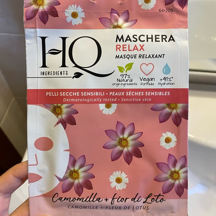 photo of HQ Maschera in tessuto relax shared by @federicamit on  20 Apr 2022 - review