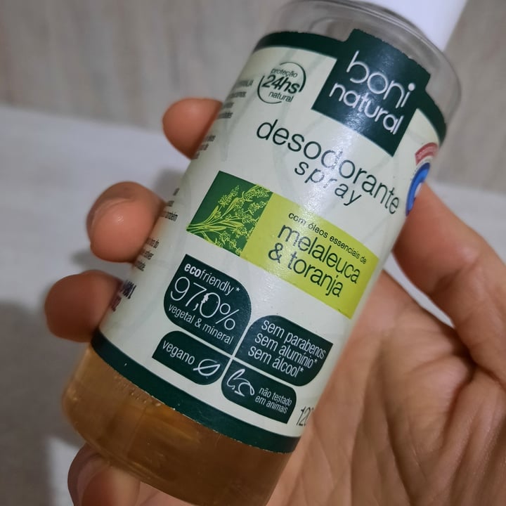 photo of Boni natural Desodorante Spray shared by @na1907 on  22 Apr 2022 - review