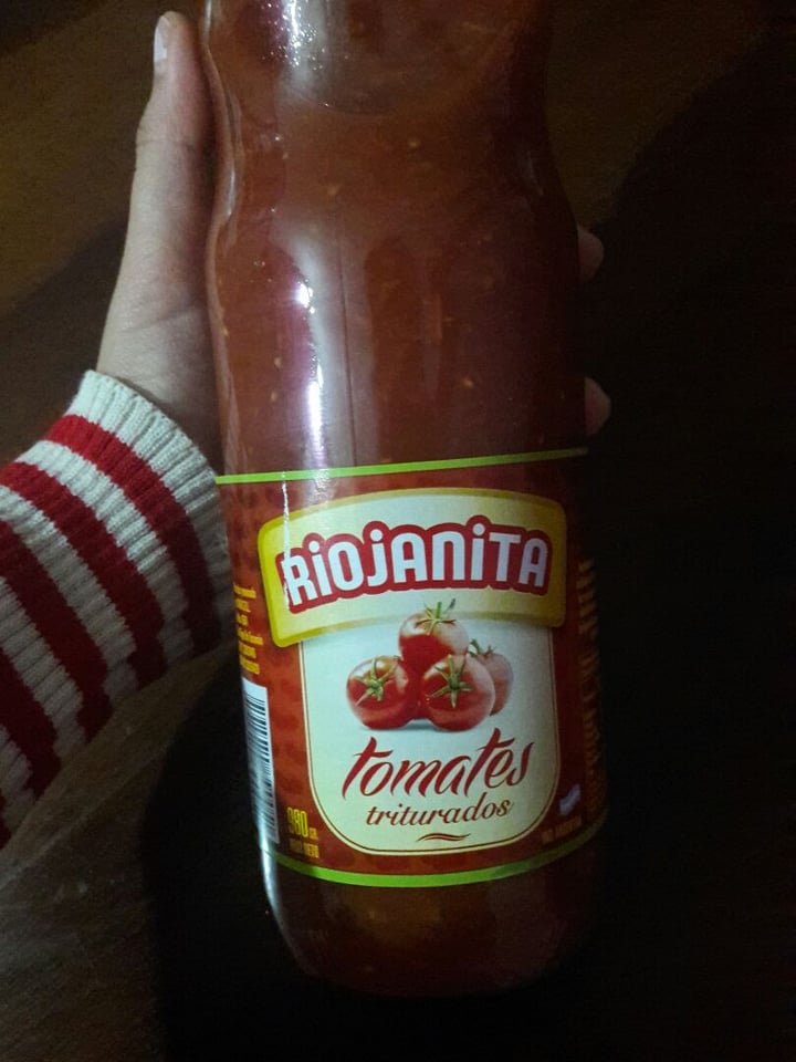 photo of Riojanita Tomate Triturado shared by @veggimimi on  11 Apr 2020 - review