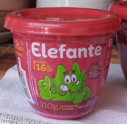 photo of Elefante Extrato De Tomate shared by @pattypop on  29 Apr 2022 - review