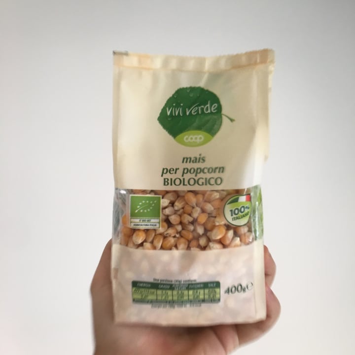 photo of Vivi Verde Coop Mais per popcorn shared by @luchill on  29 Oct 2020 - review