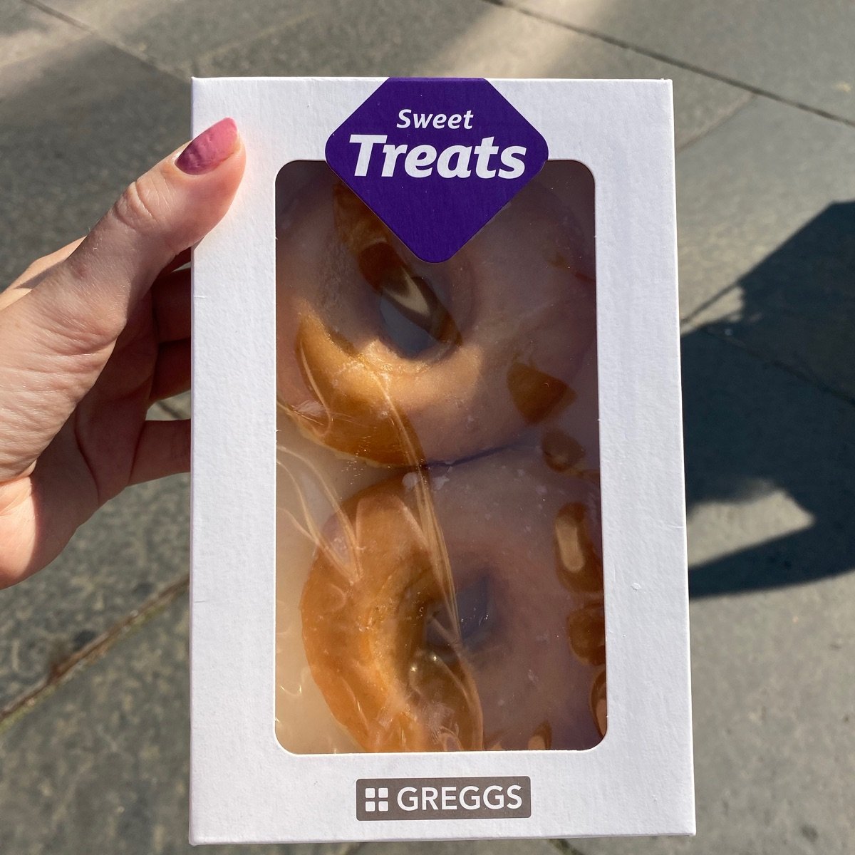Greggs Vegan Glazed Ring Doughnut Reviews abillion