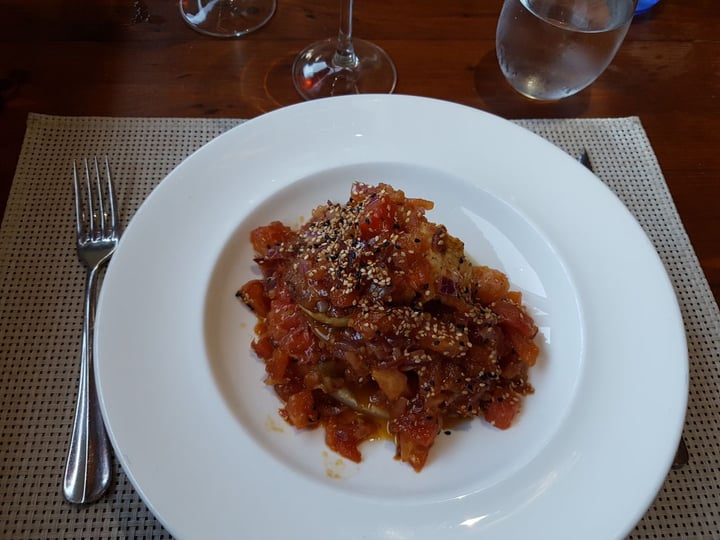 review photo of Restaurante San Diego Milhojas de berenjena, tofu y tomate shared by @forough on 30 Jan 2020 - review