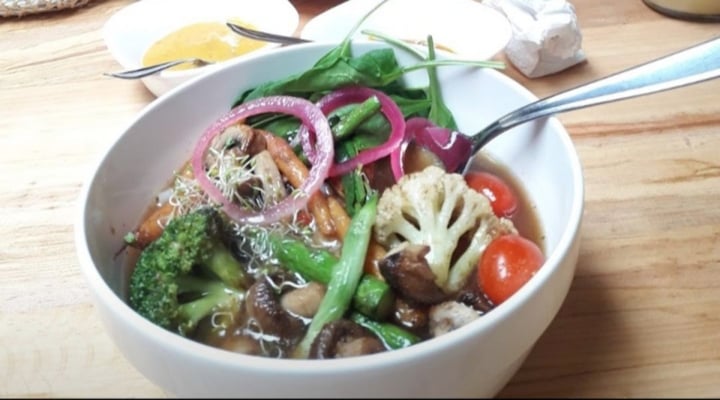 review photo of Café Libre Ramen De Vegetales shared by @melissarcoiris on 27 Feb 2020 - review