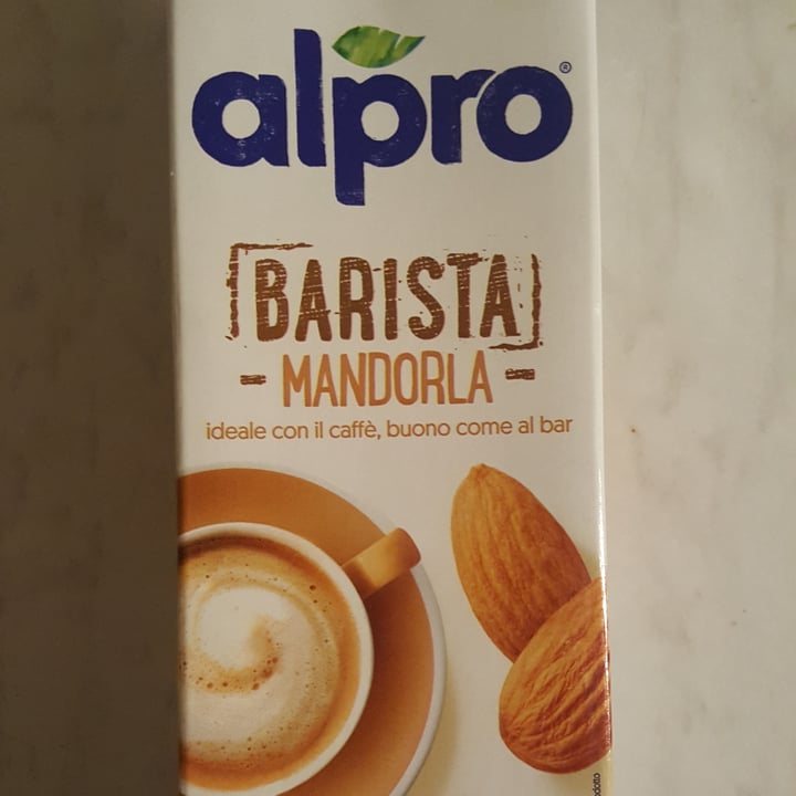 photo of Alpro Almond milk barista shared by @valep87 on  17 Feb 2022 - review