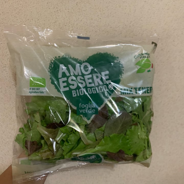 photo of Amo Essere Veg insalata mix tenere shared by @rob27 on  16 Sep 2022 - review