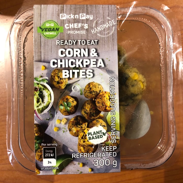 review photo of Pick n Pay Corn and Chickpea bites shared by @chanie212 on 13 Apr 2021 - review