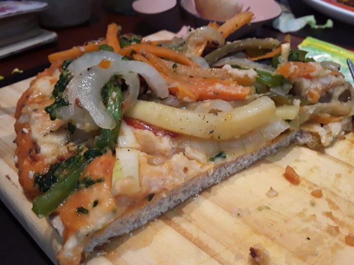 review photo of Aló Tienda & Cafe Pizza Integral Vegana shared by @jessicalopez on 25 Jan 2020 - review