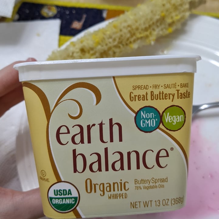 photo of Earth Balance Organic Whipped Buttery Spread shared by @prismaticpattern on  31 May 2022 - review