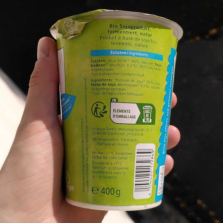 review photo of Alnatura Soja Natur shared by @letsgetit on 16 Oct 2022 - review