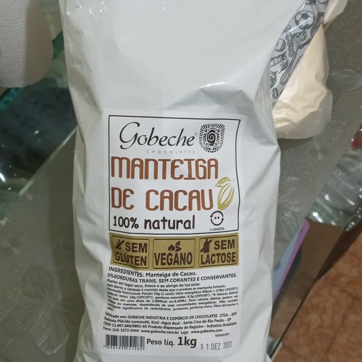 photo of Gobeche Chocolates manteiga de cacau shared by @cassflores on  13 May 2022 - review