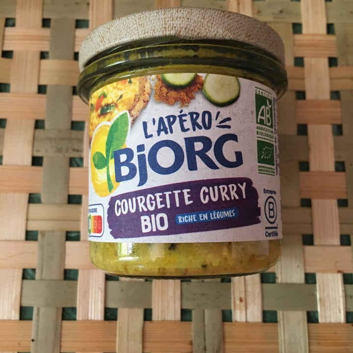 photo of Bjorg L'Apéro Bio Courgette Curry shared by @claire66 on  23 Aug 2022 - review
