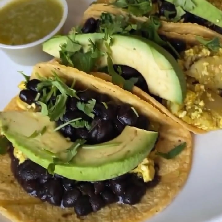 photo of Palm Greens Cafe Breakfast tacos shared by @stephaniegerard on  25 Jul 2021 - review