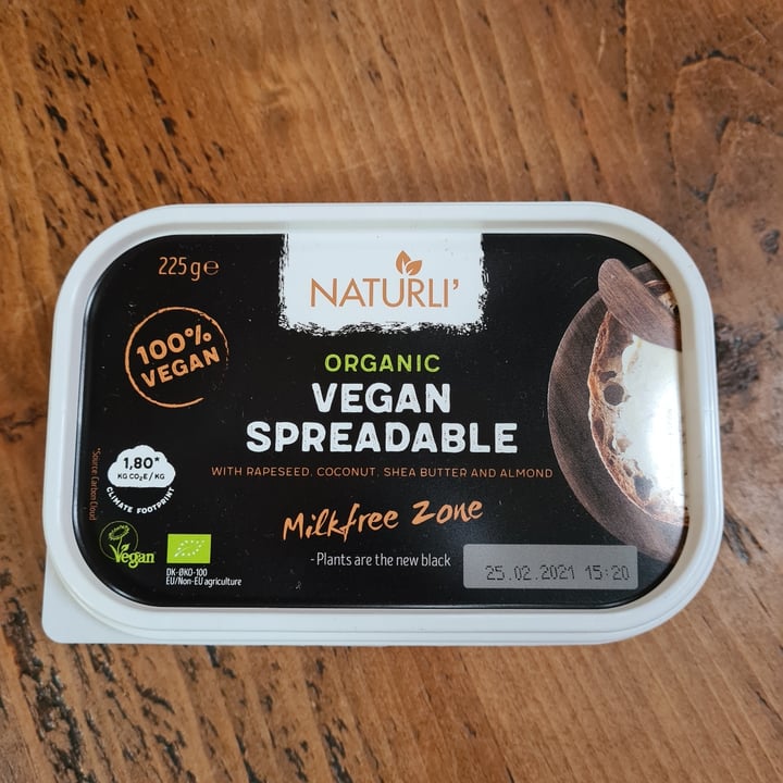 review photo of Naturli' Naturli butter shared by @pavlina on 08 Jan 2021 - review