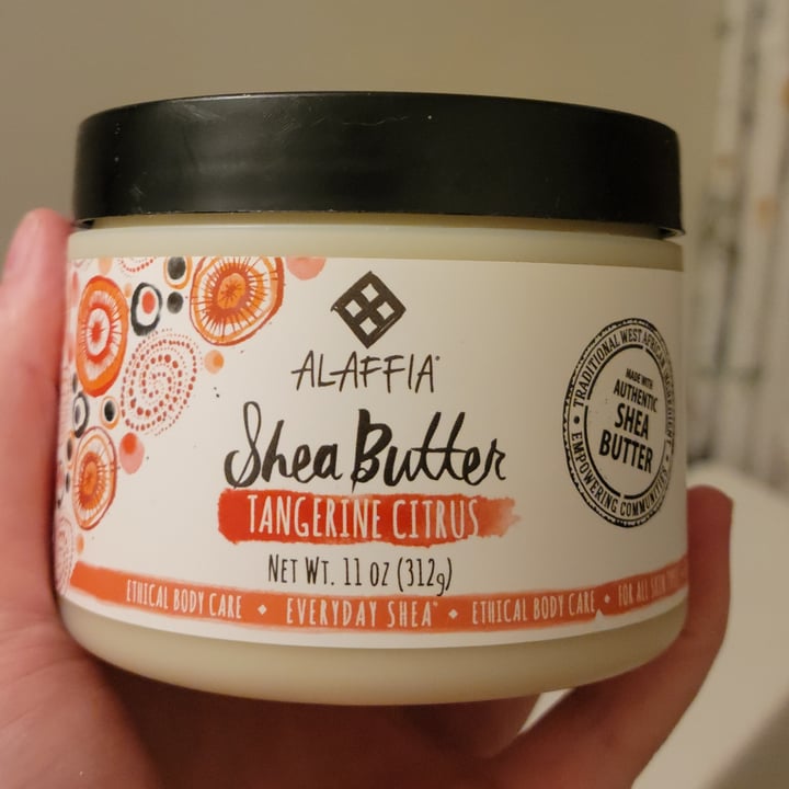 review photo of Alaffia Shea Butter Tangerine Citrus shared by @kierstenb on 23 Aug 2021 - review
