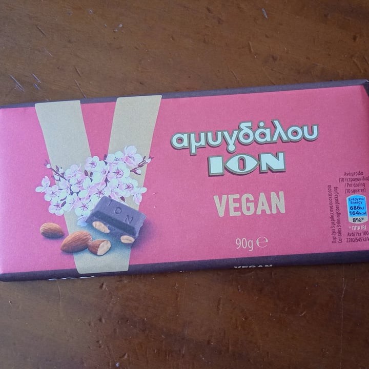 photo of ΙΟΝ Vegan Αμυγδάλου shared by @evansarantis on  13 Apr 2022 - review