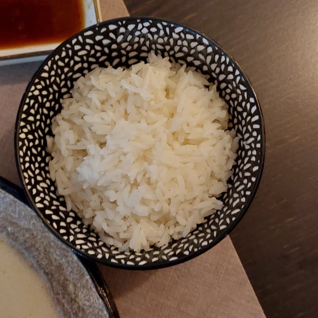 「Riso Profumato Thai Cotto Al Vapore」の料理の写真