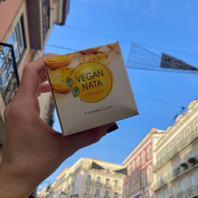 菜肴“Vegan nata”的照片