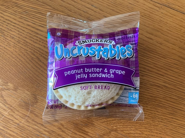 photo of Smucker's Uncrustables shared by @jeremytheape on  17 Jul 2022 - review