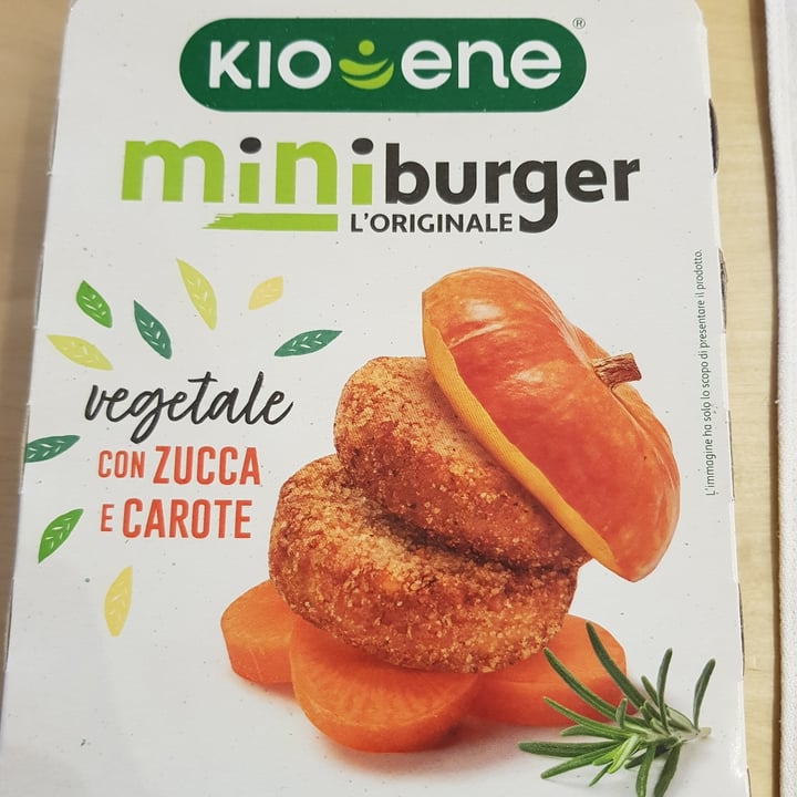 review photo of Kioene mini burger carota e zucca shared by @ciccibet on 19 Jun 2022 - review