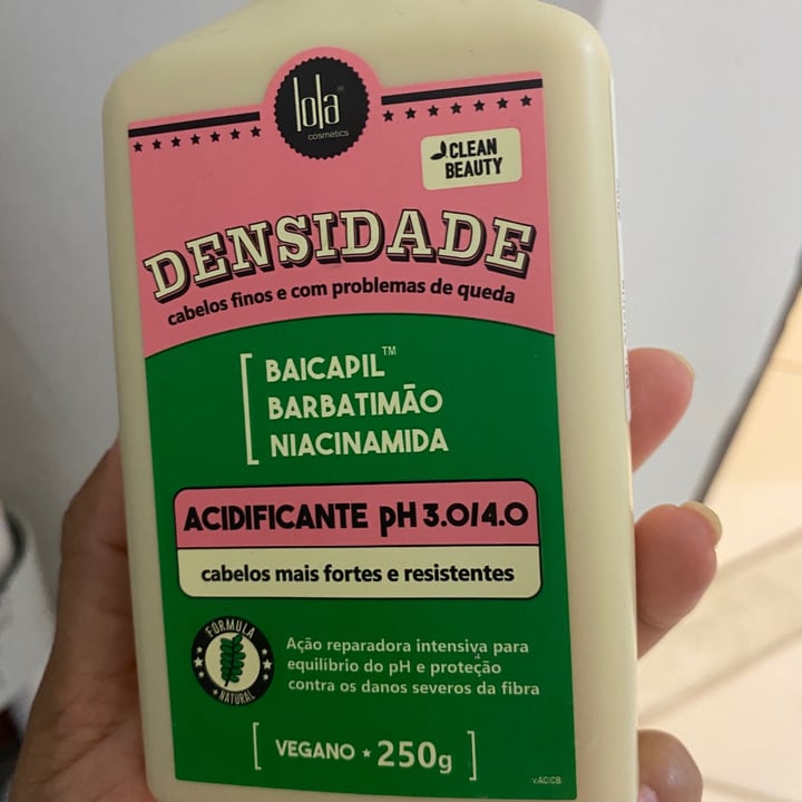 review photo of Lola Cosmetics Densidade Acidificante shared by @arytania on 28 Apr 2022 - review