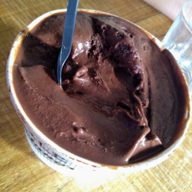 Photo of the dish “Helado De Chocolate Amargo Vegano”
