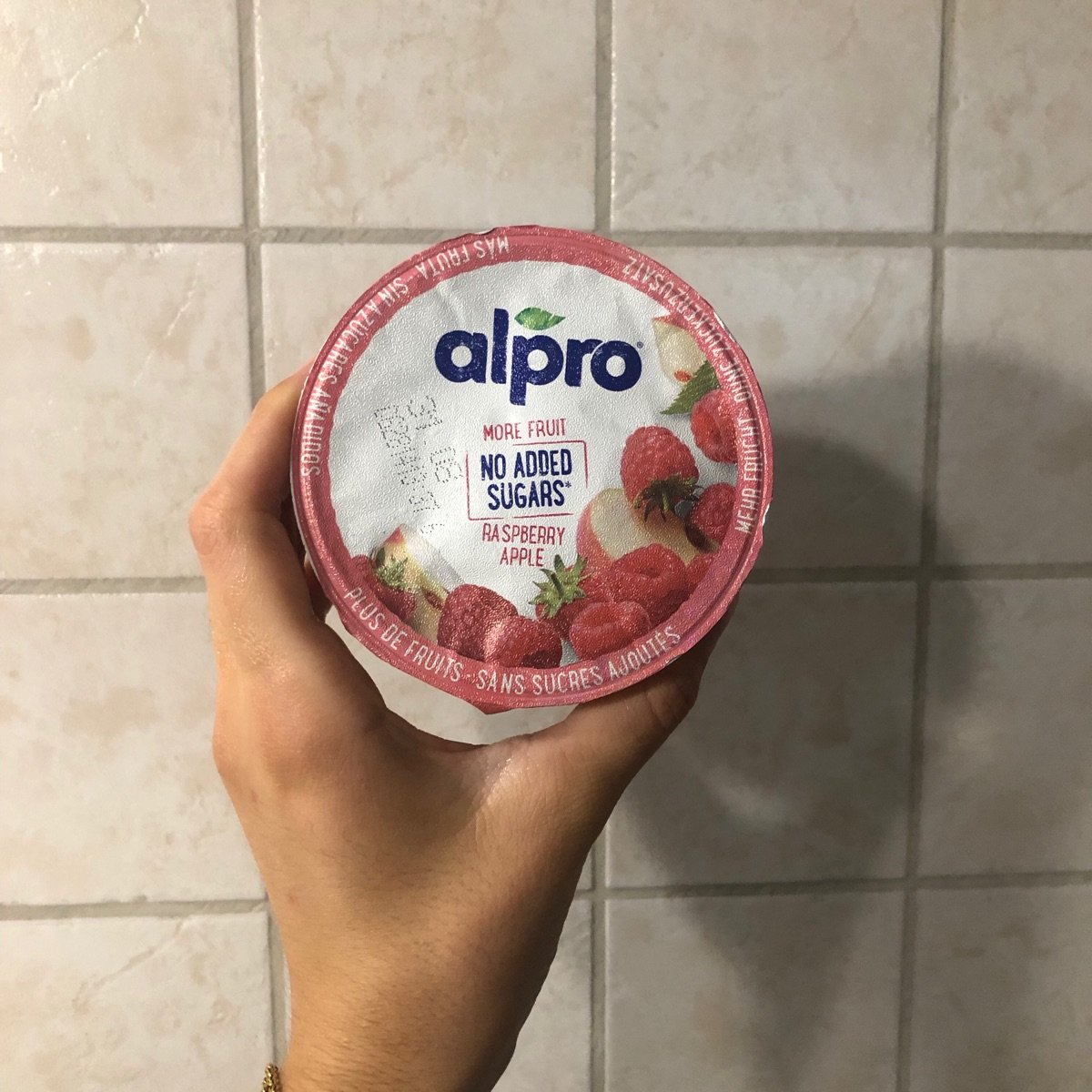 No Added Sugar Raspberry Apple from Alpro - Vegan Product Reviews ...