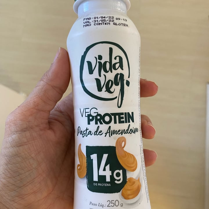 review photo of Vida Veg Iogurte Proteico Sabor Pasta de Amendoim shared by @danibraga on 29 May 2022 - review