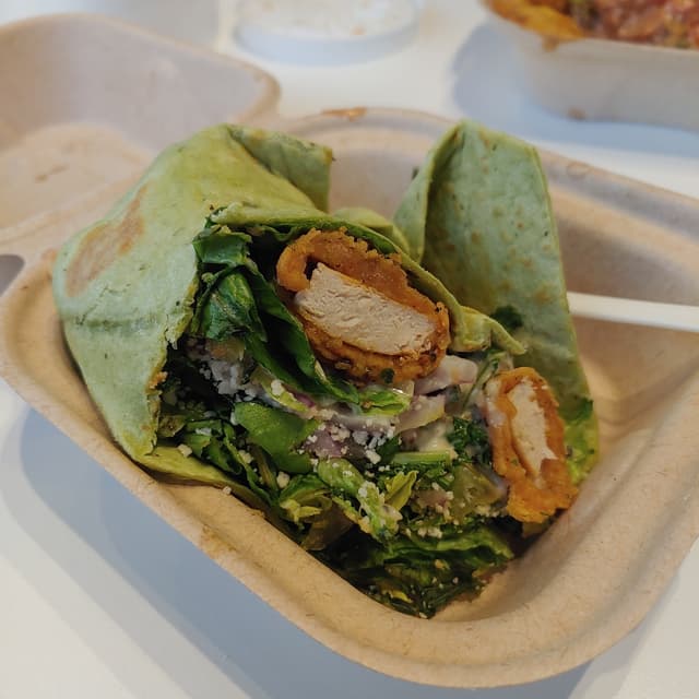 Photo of the dish “Chick'n Caesar Wrap”