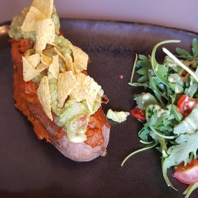 Photo of the dish “Sweet Potato Filled With Guacamole”