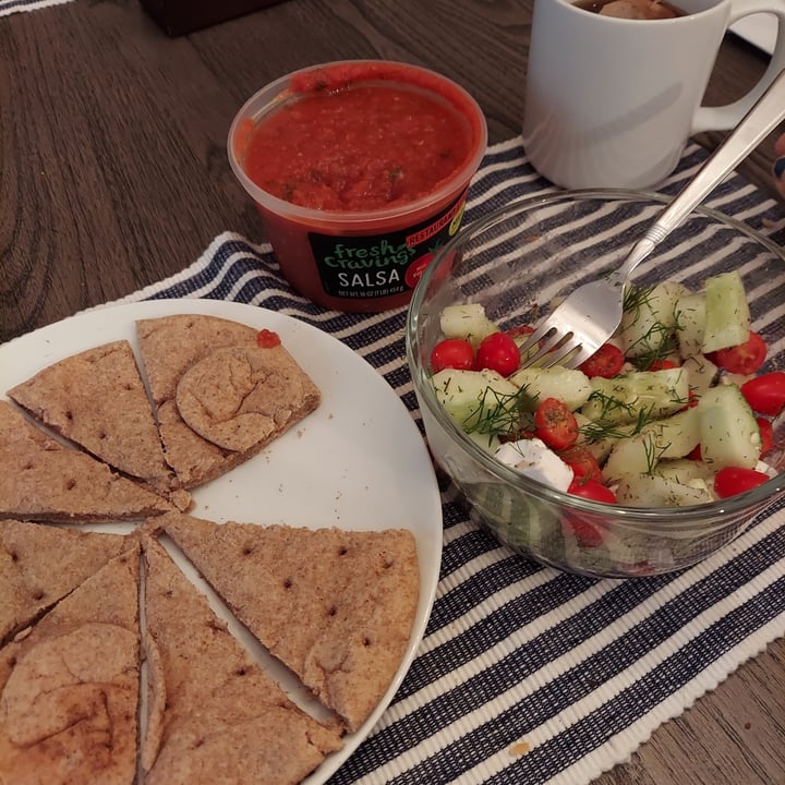 review photo of Toufayan Bakeries tandoori Flatbread Whole-wheat shared by @mikvegan on 21 Jul 2022 - review