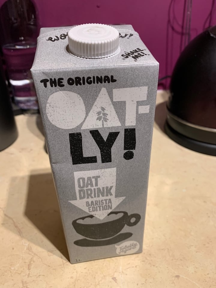 photo of Oatly Oat Drink Barista Edition  shared by @elderberry on  05 Mar 2020 - review